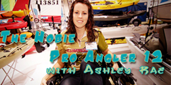 Live 2 Fish The Hobie Pro Angler 12 with Ashley Rae A First Look Boats Reviews Video  hobbie Fishing Boats Ashley Rae  