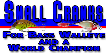 Live 2 Fish Small Cranks for Bass, Walleye and a World Champion Articles Rigging  